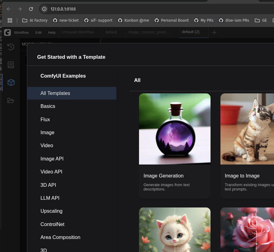 Generating Images with ComfyUI