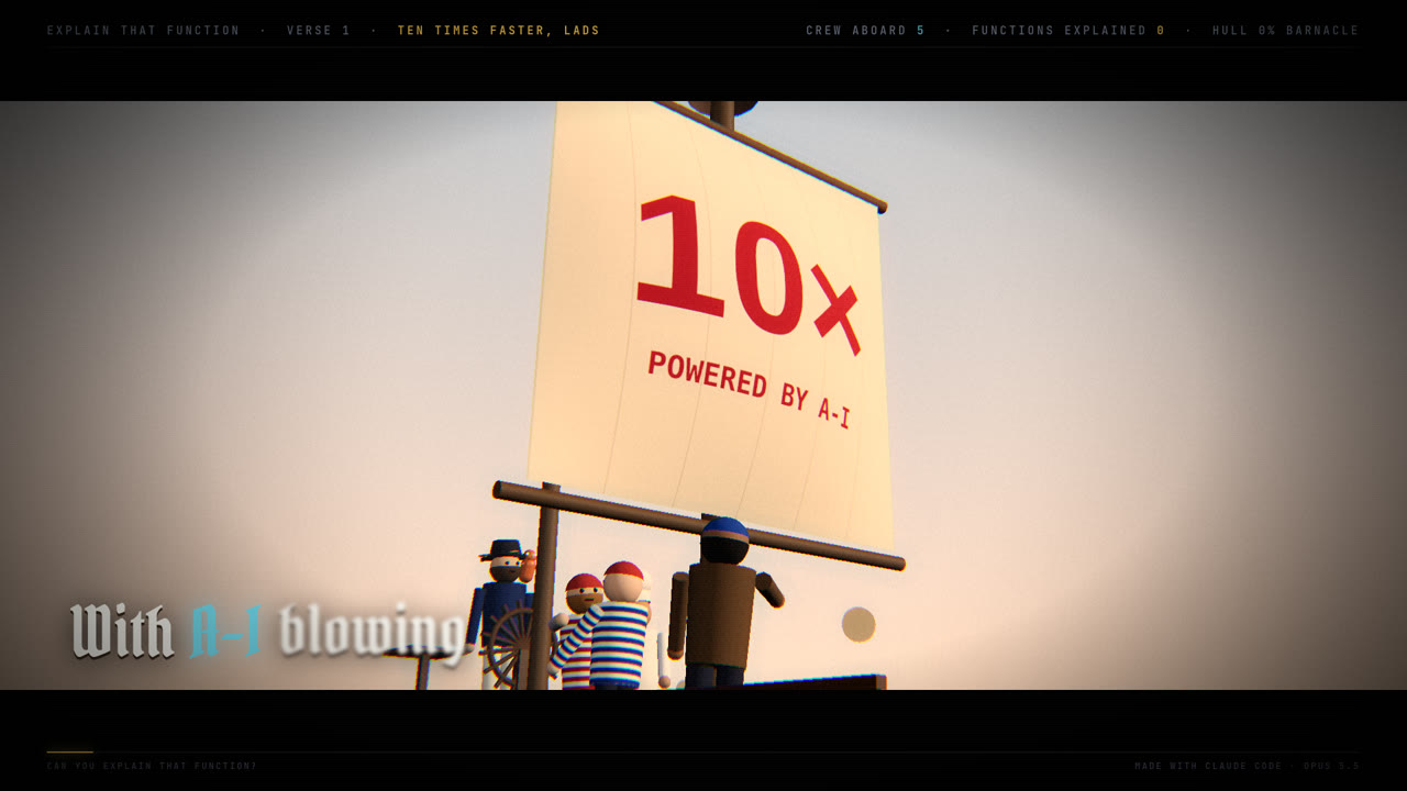 A frame from the Can You Explain That Function? video